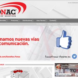 Revestimientos acústicos de calidad – Nuevos canales de comunicación – Sonoflex