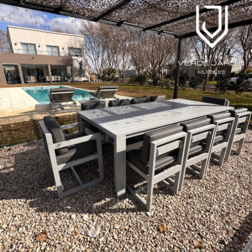 Muebles para exterior de aluminio